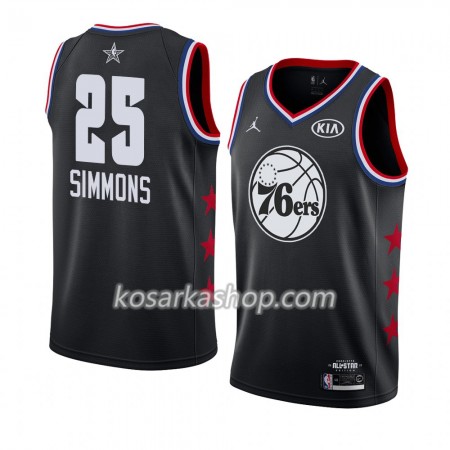 Dres Philadelphia 76ers Ben Simmons 25 2019 All-Star Jordan Brand Crna Swingman